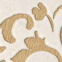 7,2x7,2 Vesta Bottone Leaf Lappato Rett Avorio